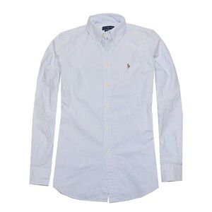 Polo Ralph Lauren Womens Classic Fit Oxford Longsleeve Buttondown Shirt
